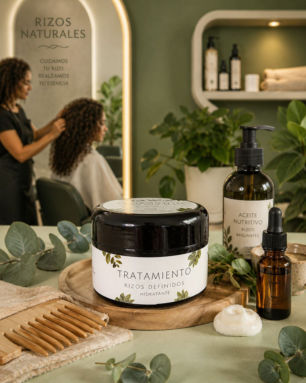 Crema para rizos