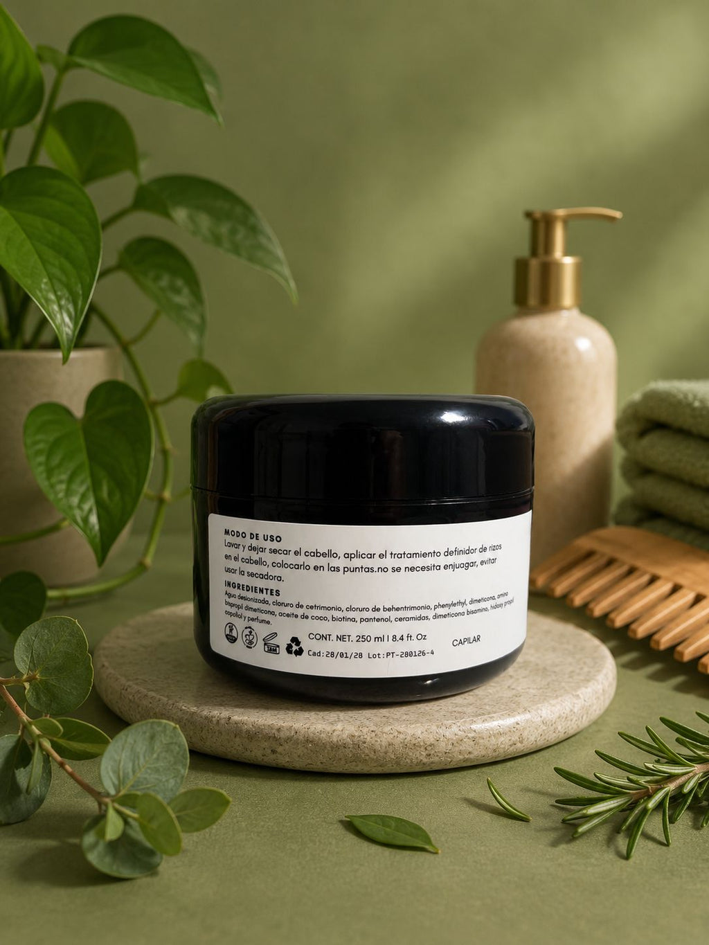 Crema para rizos