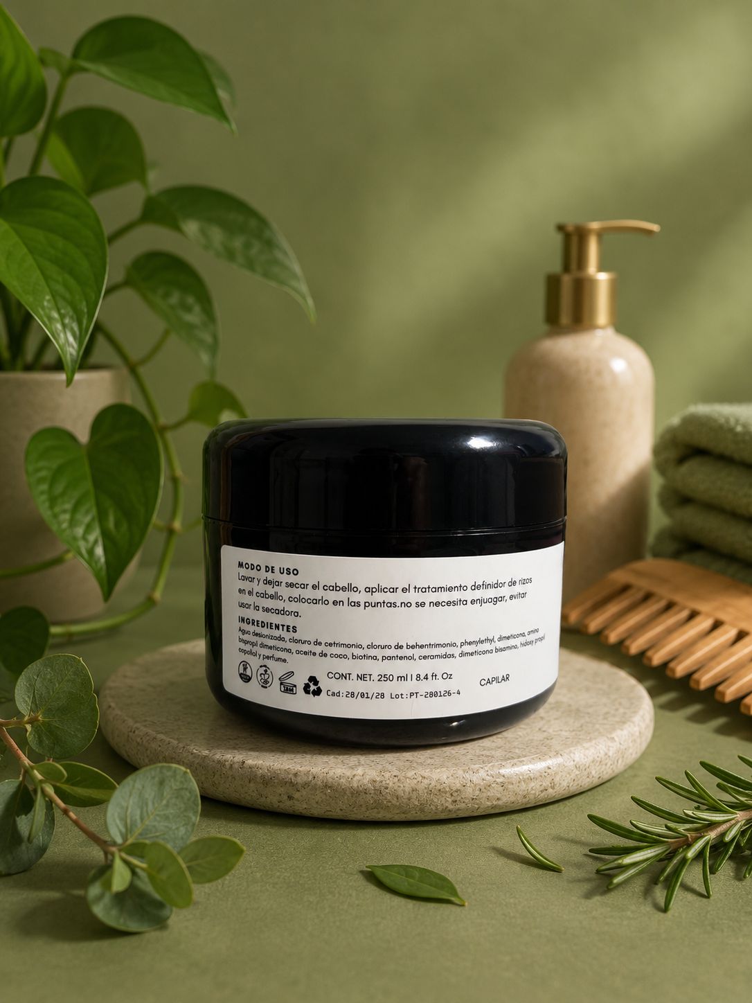 Crema para rizos